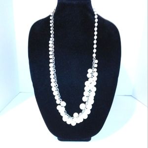 Moonstone Pearlescent Statement Necklace